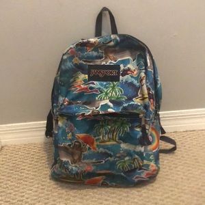 Ocean Jansport backpack